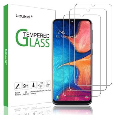 Imagem de Pacote com 3 protetores de tela Beukei para Samsung Galaxy A20E / A10E de vidro temperado (5,8 polegadas), vidro com dureza 9H, com de substituição