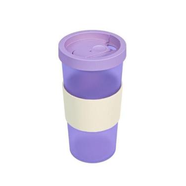 Imagem de Copo Com Tampa Brinox Nutri 500Ml Lilas 13152/0830