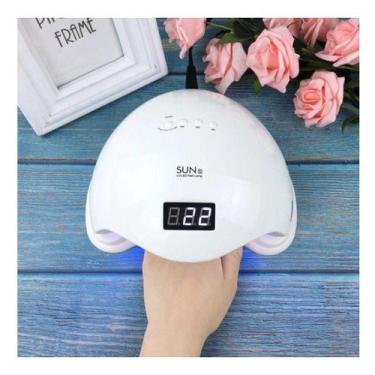 Imagem de Cabine Led/uv Sun 5 Digital 48w Bivolt Sun Unha Gel Acrígel - oem, bra