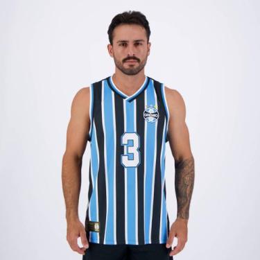 Imagem de Regata Grêmio Basket Tricolor - Betel, P