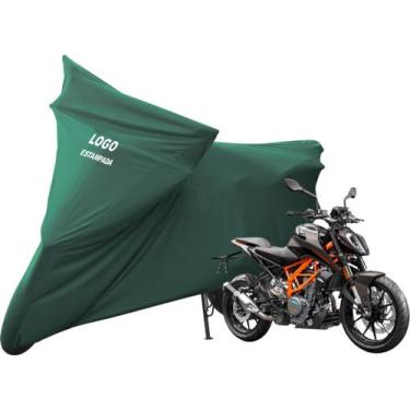 Imagem de Capa Para Cobrir Moto Ktm 390 Duke Não Risca Pintura - Mz, Verde