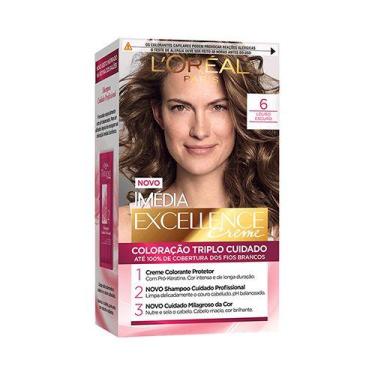 Imagem de Coloração Imédia Excellence - 6 Louro Escuro - L'ORÉAL