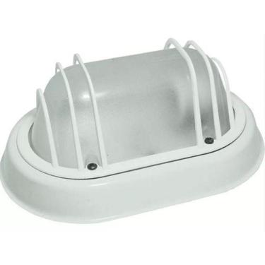 Imagem de Arandela Tartaruga Taschibra Alumínio Suprema E27 Bivolt, Branco