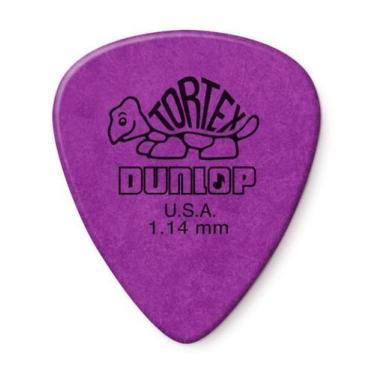 Imagem de Palheta Dunlop Tortex Standard 1.14mm Pesada Roxa Unidade