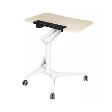 Imagem de LICONG-2019 Mesa de Computador Móvel com Elevação Pneumática, Minimalista, Automática, Sofá, Cabeceira Móvel, Mesa de Pódio, Mesa de Computador sobre Rodas