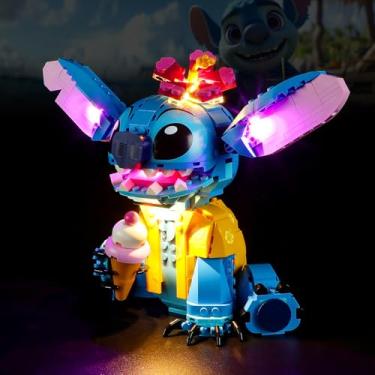Imagem de BOOZUU Light Kit for Lego-43249 Stitch - Compatible with Lego Stitch Building Block Set for Adult (Lights Only, No Model)