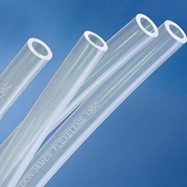 Imagem de Eldon James FLXC5-7 Flexelene 135C Biomedical Tubing, 5/40.6 cm ID Nominal 7/40.6 cm, OD Nominal 7/40.6 cm, Parede de 1/40.6 cm, Rolo de 50'