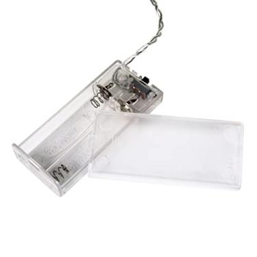 Imagem de Árvore de Natal Artificial de Mesa Mini árvore de Decoração Com Luz LED para Reunião de Família No Dia de Natal (Vermelho)