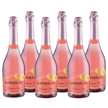 Imagem de Espumante Garibaldi Prosecco Rosé 750ml - Kit 6 garrafas - Vinícola Ga