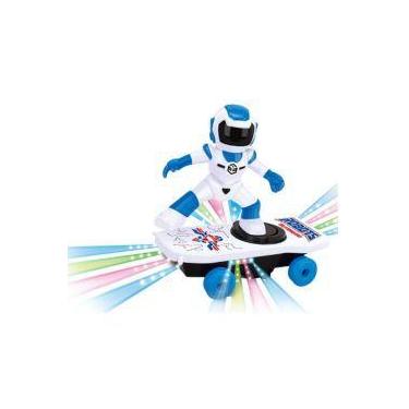 Imagem de Brinca Brilha Skate Robô - Skate Robô com Luzes (1 unidade) - Royal To