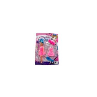 Imagem de Kit com 24 Bonecas "NA MODA 4"  - salão de beleza em casa - Royal Toys