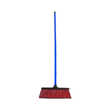 Imagem de Vassoura Nylon Limpeza Pesada Rosca Sem Cabo - Redomma