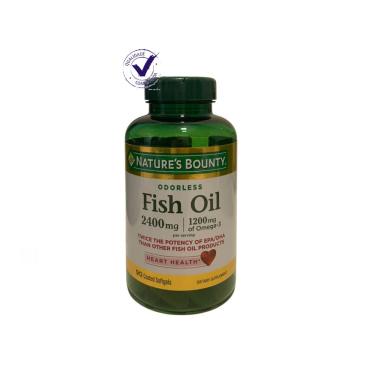Imagem de Omega 3 Nature`S Bounty Fish Oil 2400Mg 90 Capsulas Premium