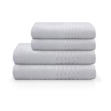 Imagem de Toalha De Banho Lyra Camesa Branco, UN, Branco