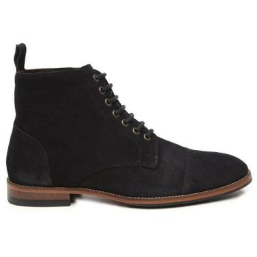 Imagem de Bota Masculina Preta em Couro 30976 - Madok, 40
