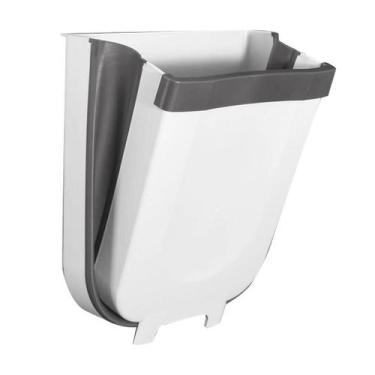 Imagem de Lixeira Dobrável Retrátil De Pendurar Pia Armário 10L - FWB