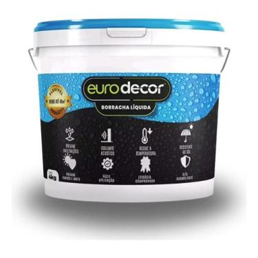 Imagem de Ultra Borracha Liquida Solução Total Euro Decor 4kg Premium - EURODECO