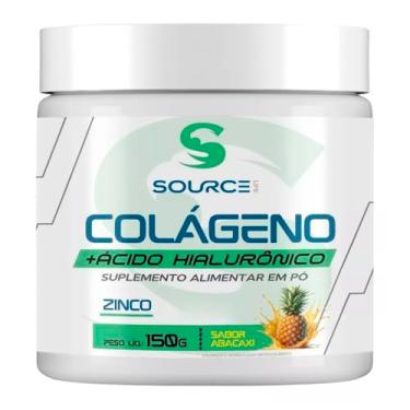 Imagem de Colágeno Hidrolisado + Acido Hialurônico 150g - Source Life (150g, Limão)