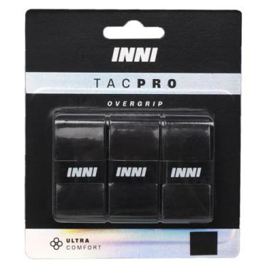 Imagem de Overgrip Inni Tac Pro Com 03 Unidades Preto