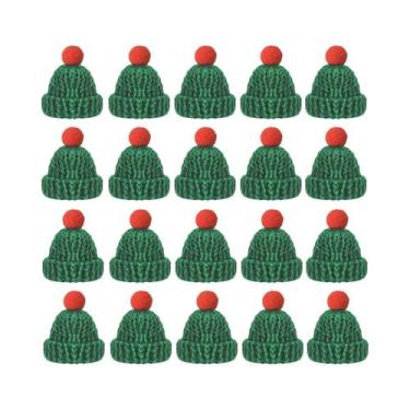 Imagem de Mini Conjunto de Chapéu e Lenço de Papai Noel - 10 a 20 Peças - Para G