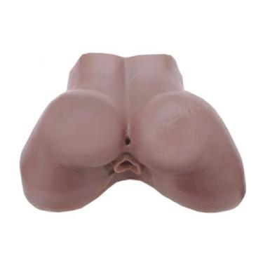 Imagem de Masturbador Bunda Tatoo Em Cyber Prazer Intenso, Para Penetração Realista Fantasias Íntimas [CHOCOLATE]