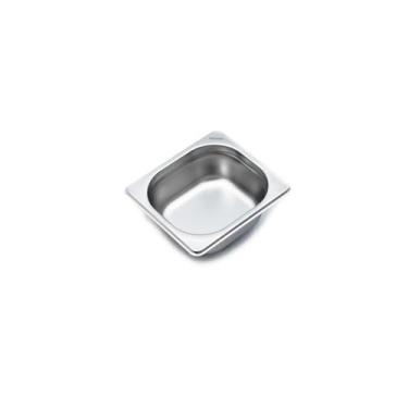 Imagem de Cuba Gastronômica GN 1/6 65mm Vaccarin - Aço Inox e Modelo Europeu