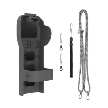 Imagem de SZZCNOX Pocket 3 Gimbal Capa protetora superior, protetor de tela para lente cardan para acessórios de câmera DJI Osmo Pocket 3, com pulseira de silicone e filtros/compartimentos de armazenamento para
