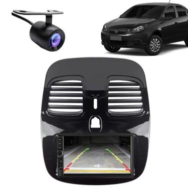 Imagem de Central Multimídia 2 Din Mp5 Grand Siena Câmera Moldura Bp