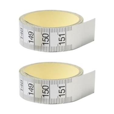 Imagem de Stgfyxgs Auto -stick -Messband -Fita de Fita. Medir Papel Robusto de Papel Alumínio, Type a, Tamanho real