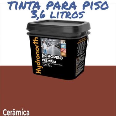 Imagem de Tinta Piso NovoPiso Galão 3,6 Litros Diversas Cores Hydronorth, Cerâmi