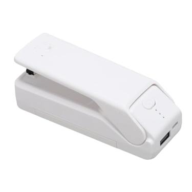 Imagem de Mini seladora de saco, máquina de selagem de alimentos, seladora de calor rápida portátil recarregável de 1200 mAh com 3 equipamentos ajustáveis para lanches, doces e armazenamento de alimentos