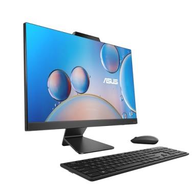 Imagem de ASUS M3402 All-in-One, tela sensível ao toque FHD de 60.5 cm, processador AMD Ryzen™ 5 7520U, 16 GB de RAM, SSD de 512 GB, Windows 11 Home, Kensington Lock, preto, M3402WFA-PB504T