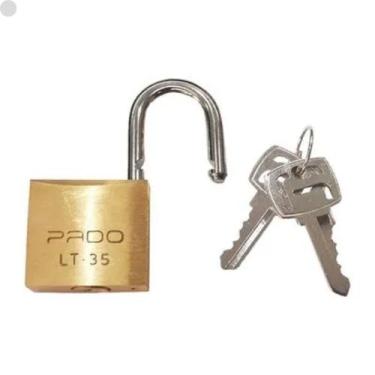Imagem de Cadeado Segredos Iguais 2 pçs 35mm Pado