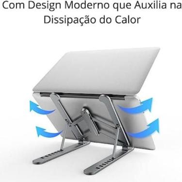 Imagem de Suporte para seu notebook Ergonômico e Versátil - suporte notebook
