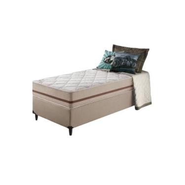 Imagem de Cama Box com Colchão de Molas Ensacadas Classic Pocket Solteiro 88cm -
