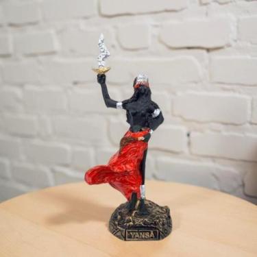 Imagem de Imagem Iansã Orixá Resina Umbanda E Candomblé 15 Cm - Genérico