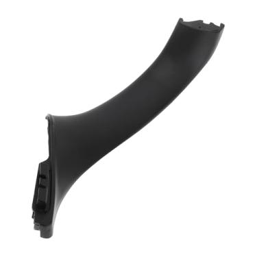 Imagem de Motoforti Tampa de acabamento do puxador do painel da porta do lado do passageiro traseiro esquerdo para BMW 528i 2011-2016 Nº 51417225851 Preto