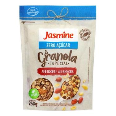 Imagem de Granola Jasmine Especial amendoim e alfarroba em pouch 250 g