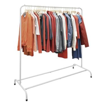 Imagem de Arara Cabideiro Roupa Sapateira Grande Largura 126 Cm Branca