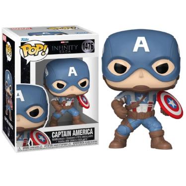Imagem de Funko Pop Marvel Infinity Saga Capitão América #1476