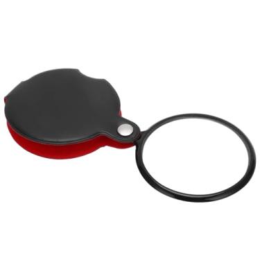 Imagem de Domary Montagem Lupa de Bolso 3x Ampliação Absorção de Scratch Ratch Ratch Holote de Alta Clareza de Alta Clareza de Lupa para Leitura, Estudo, Experimento