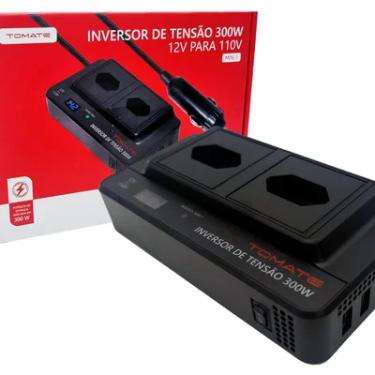 Imagem de Inversor De Voltagem 12v 110v 300w Automotivo Veicular Usb