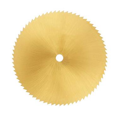 Imagem de Lâmina de Serra de Ouro Em Aço de Alta Velocidade de 80 Mm, Pequena, para Metal, Madeira, Plástico, Moagem, Com Acessórios Elétricos, para Cobre, Alumínio, Liga, Materiais Não