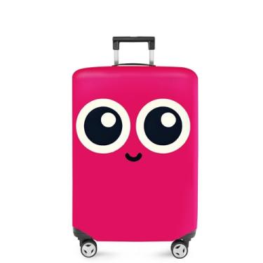 Imagem de ANNA QUEEN Capa de mala com flores, protetor de mala, capa de viagem para bagagem de 50 a 86 cm, acessórios de viagem de elastano extensível e lavável, #15, XL(fits 32-34Inch suitcase)