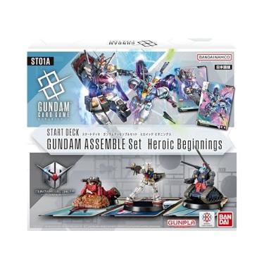 Imagem de Bandai Jogo de cartas Gundam, Deck de início, série Gundam Assemble Set Heroic Beginnin...