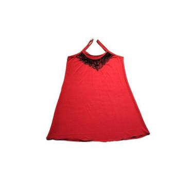 Imagem de Camisola Sexy Renda Camisola Feminina Lingerie Com Alcinha - Sou Gata 