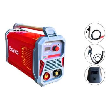 Imagem de Máquina Inversora De Solda 140a Monofásica 220v Branco Vermelho