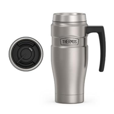 Imagem de THERMOS Caneca de viagem com isolamento a vácuo Stainless King, 473 ml, aço fosco