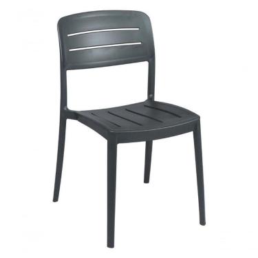 Imagem de Cadeira Tramontina Amélia Em Polipropileno Grafite