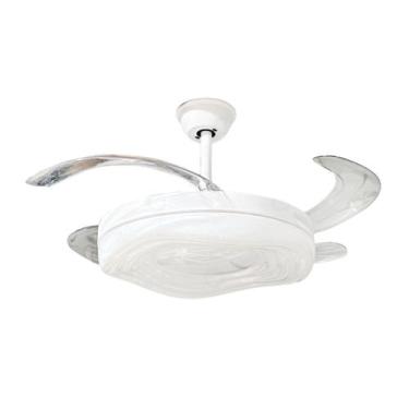 Imagem de Luminária Plafon Ventilador Teto Fresh Wind Nuvem - Embuled